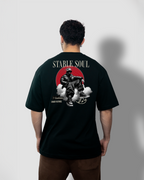 Camiseta Oversized Negra 98 creative